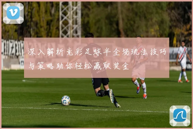 深入解析竞彩足球半全场玩法技巧与策略助你轻松赢取奖金